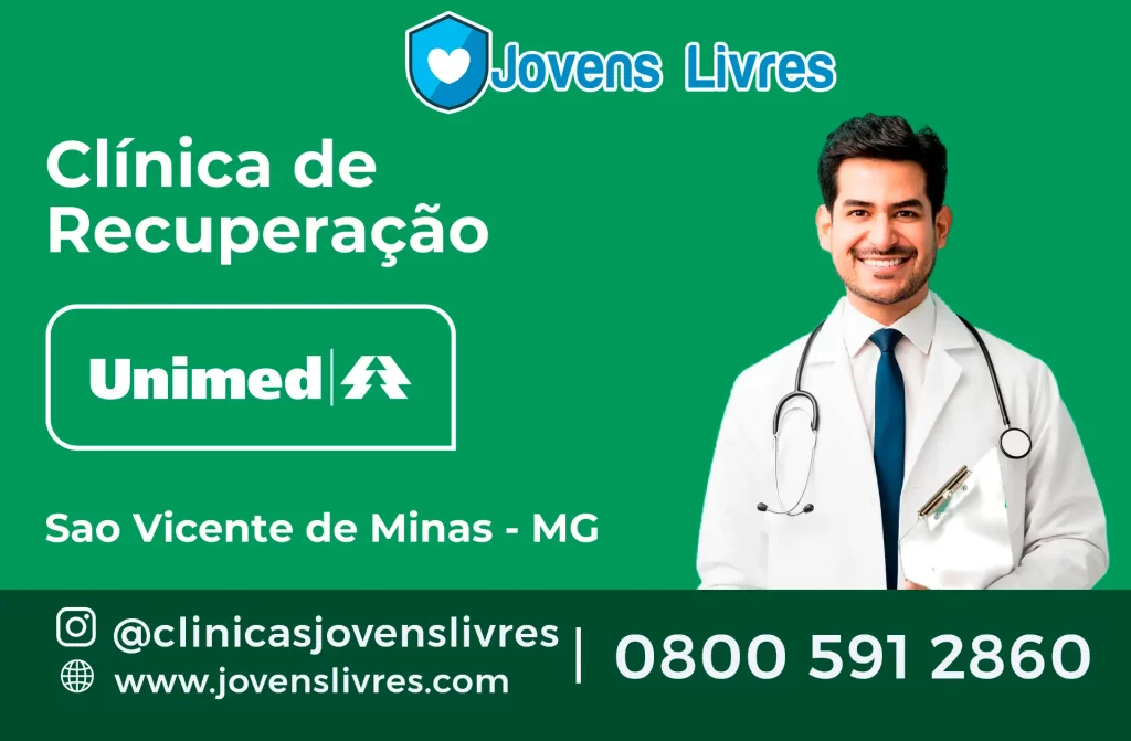 Clínica de Recuperação Unimed em São Vicente de Minas - MG