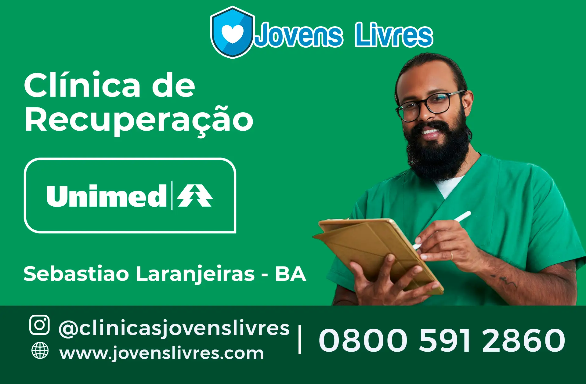 Clínica de Recuperação Unimed em Sebastião Laranjeiras - BA