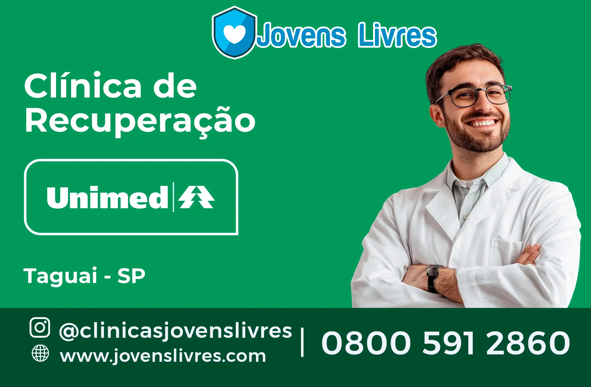 Clínica de Recuperação Unimed em Taguaí - SP