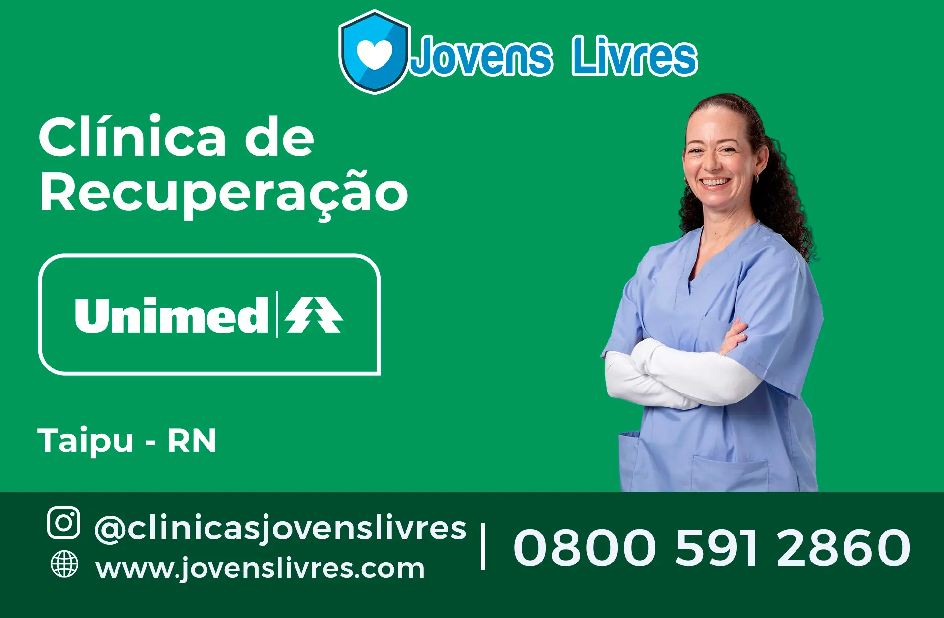 Clínica de Recuperação Unimed em Taipu - RN