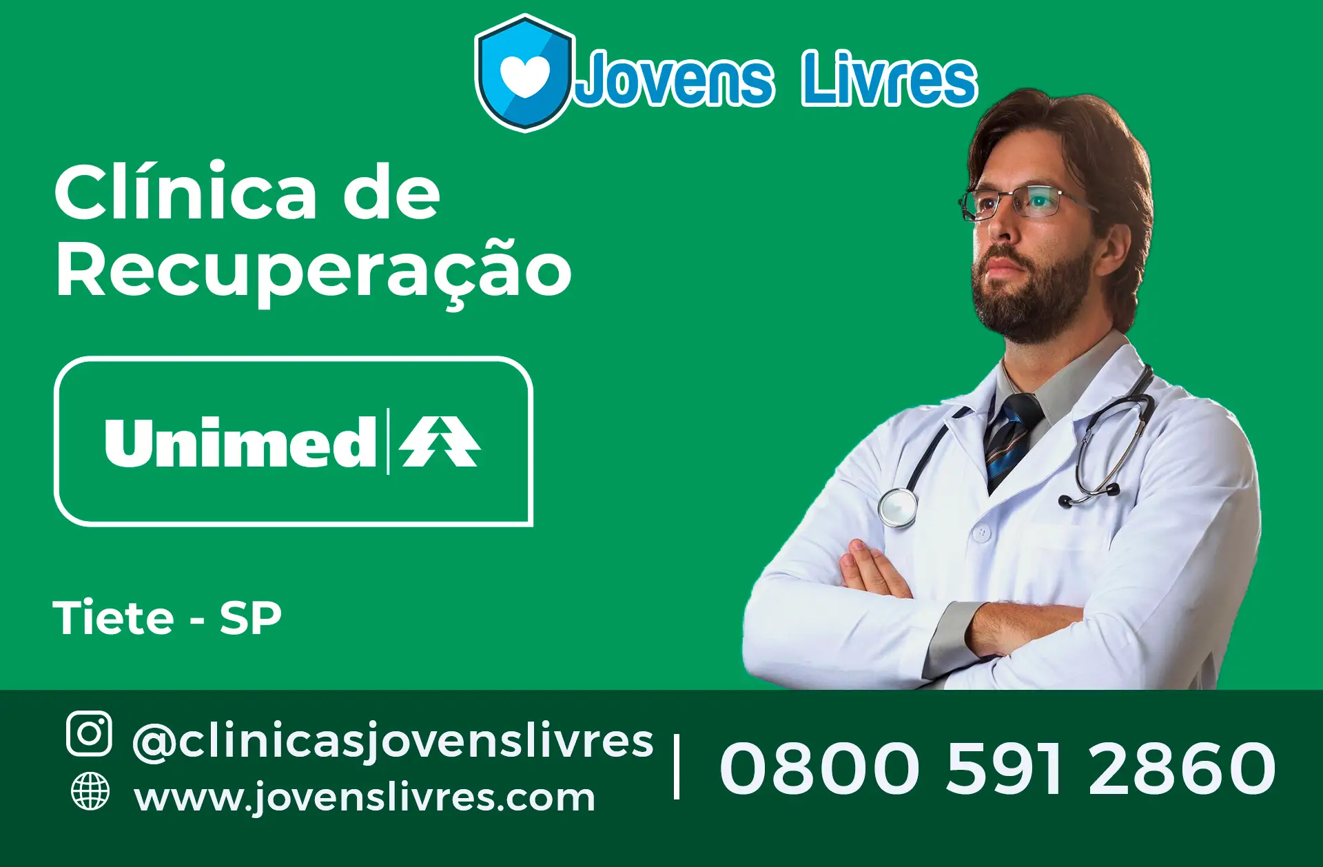 Clínica de Recuperação Unimed em Tietê - SP