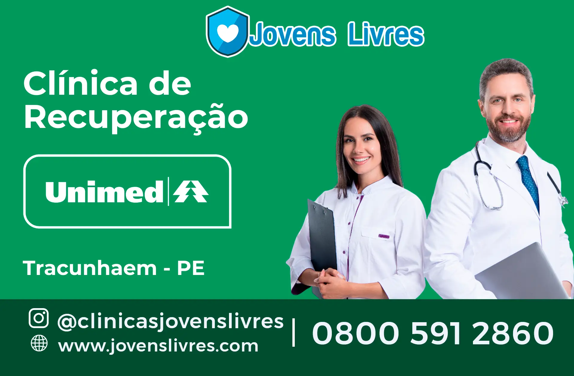 Clínica de Recuperação Unimed em Tracunhaém - PE