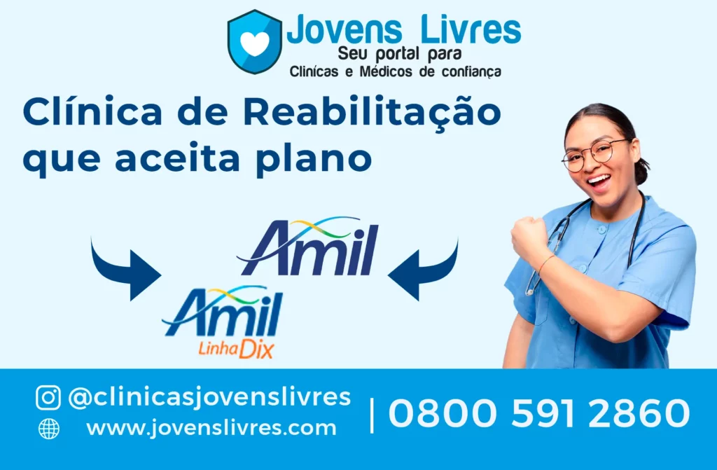 Clínica de Recuperação que Aceita Amil Saúde – Internação Imediata com Cobertura do Convênio
