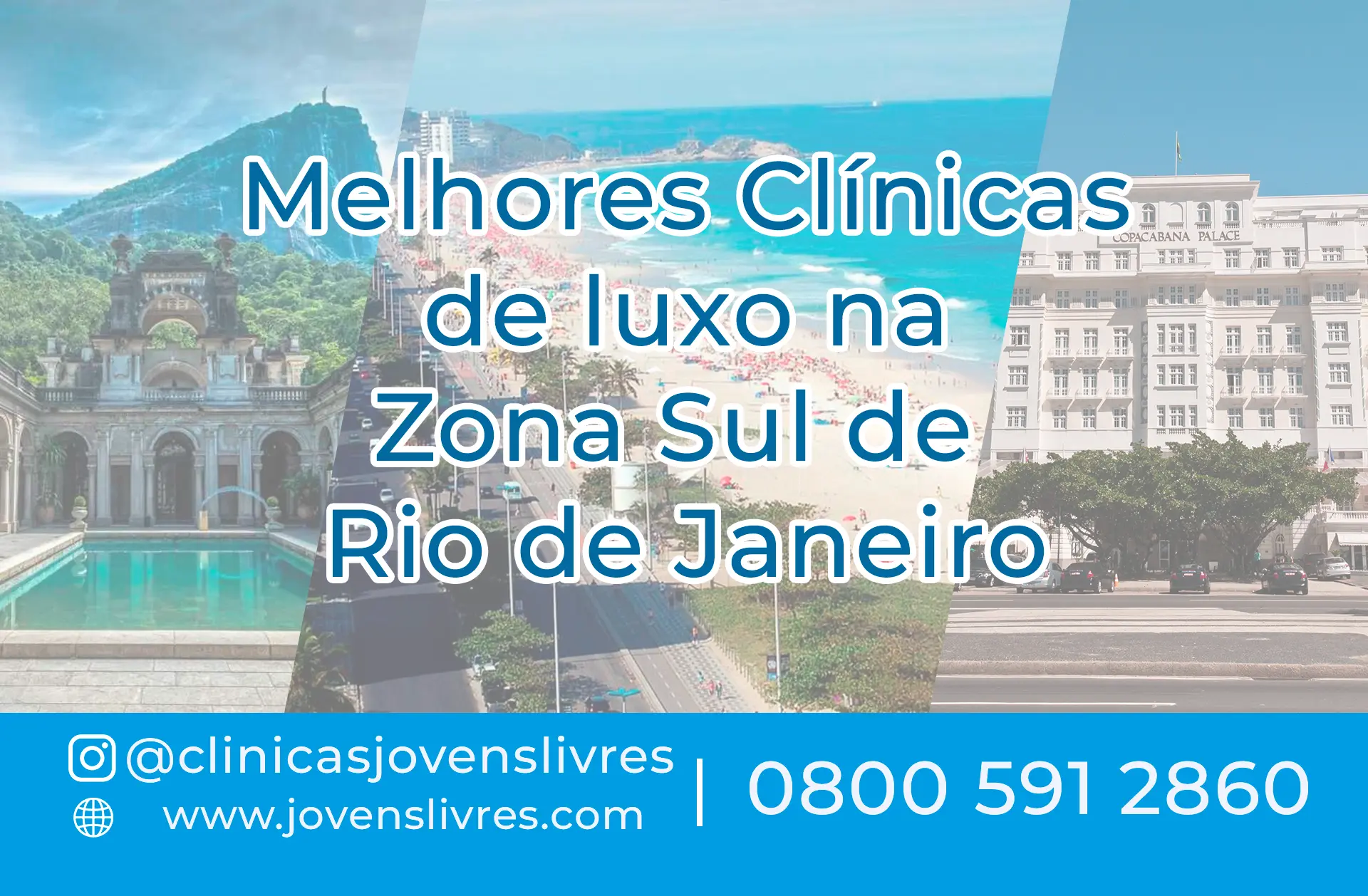 No momento, você está visualizando Clínicas de luxo na Zona Sul de Rio de Janeiro