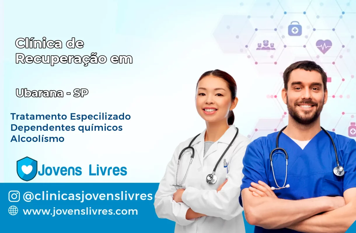Clínica de Recuperação em Ubarana – SP